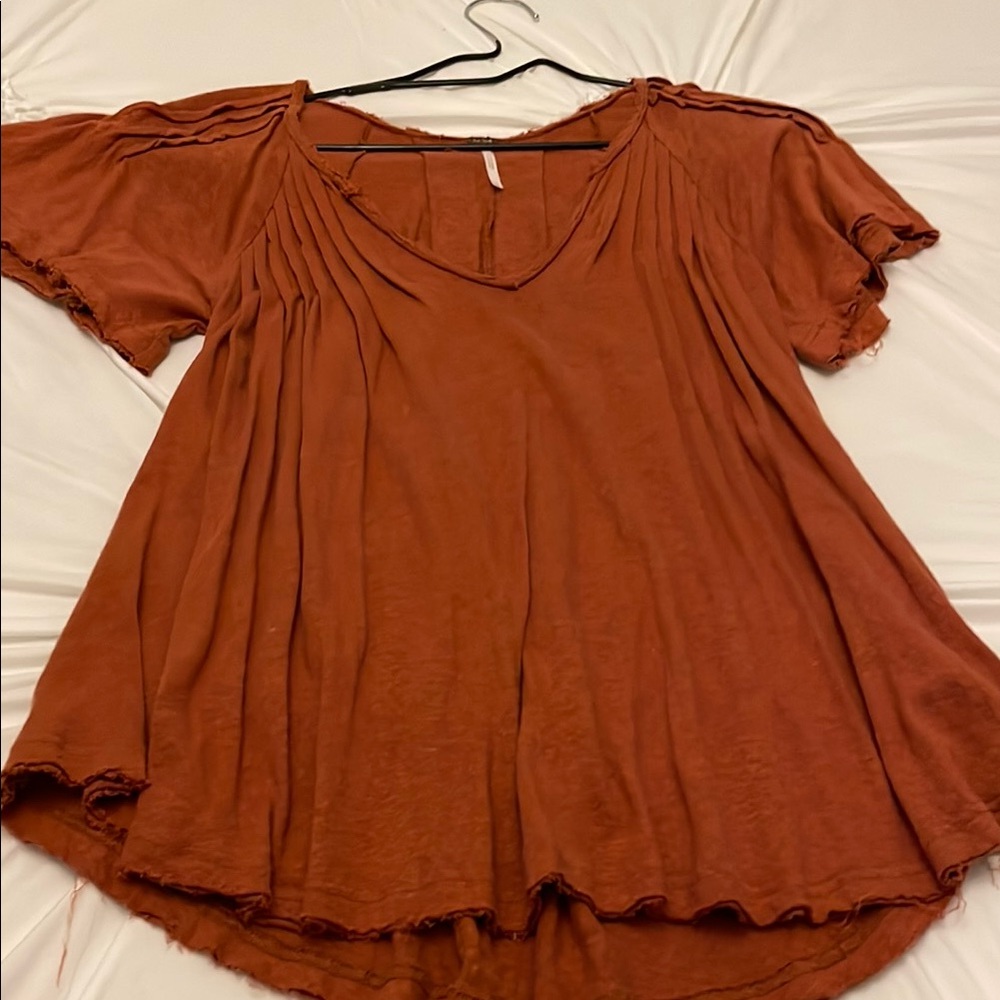 Women's Rust Top - Picture 6 of 7